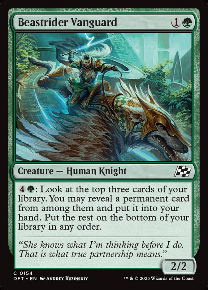 Beastrider Vanguard — Aetherdrift 154/553