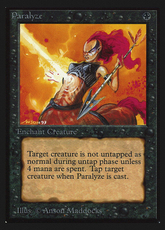 Paralyze — Intl. Collectors' Edition 120/302