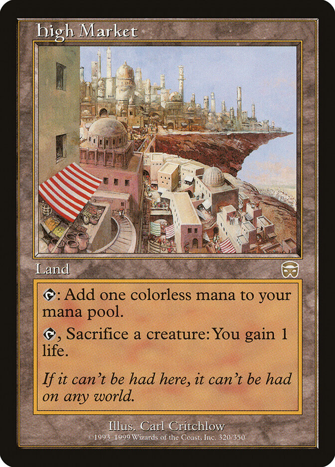 High Market — Mercadian Masques 320/350