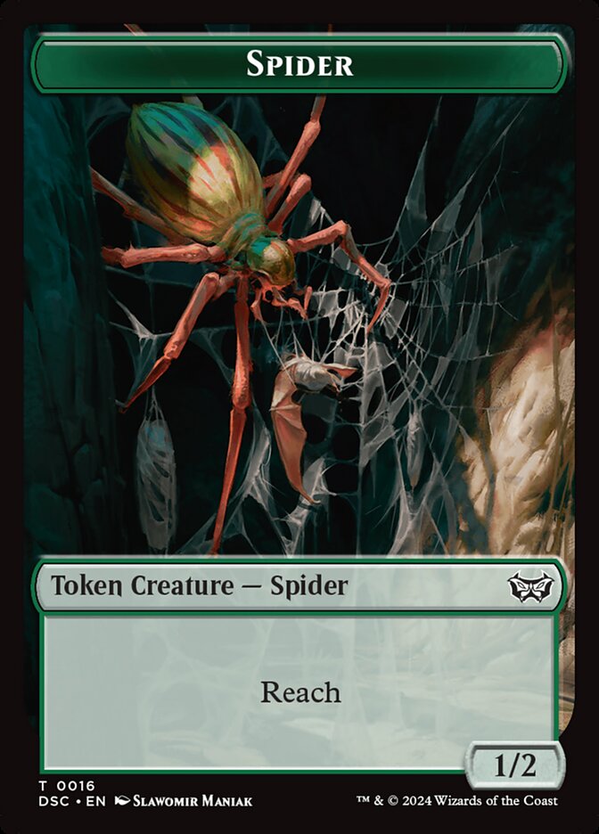 Spider — Duskmourn Commander Tokens 16/23