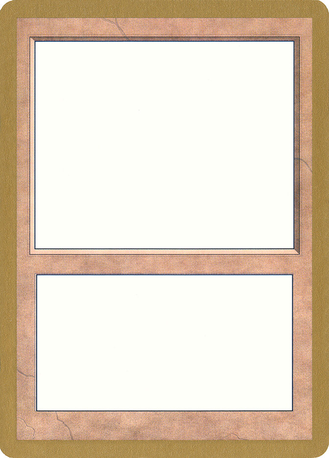 Blank Card — World Championship Decks 1999 00a/111