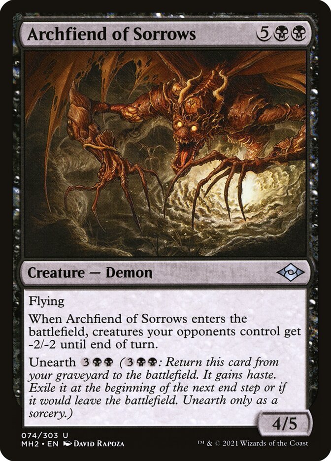 Archifielleux des regrets — Modern Horizons 2 74/493