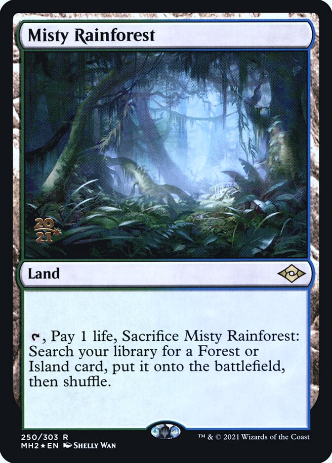 Misty Rainforest — Modern Horizons 2 Promos 250s/86