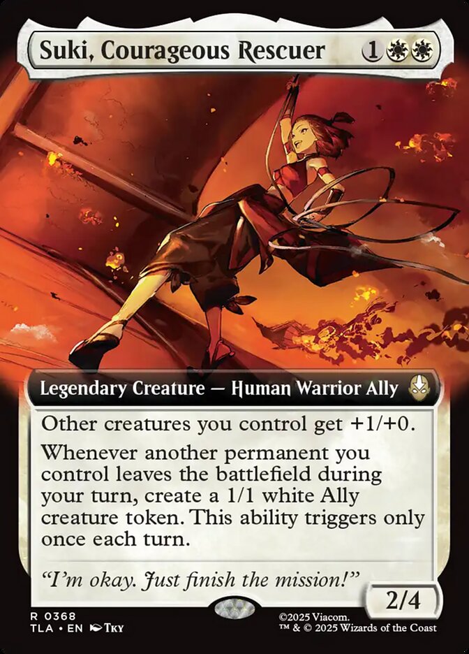 Suki, Courageous Rescuer — Avatar: The Last Airbender 368/394