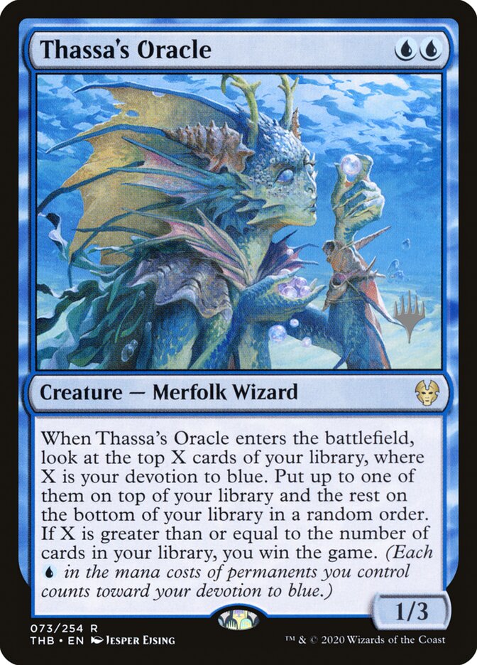 Thassa's Oracle — Theros Beyond Death Promos 73p/137