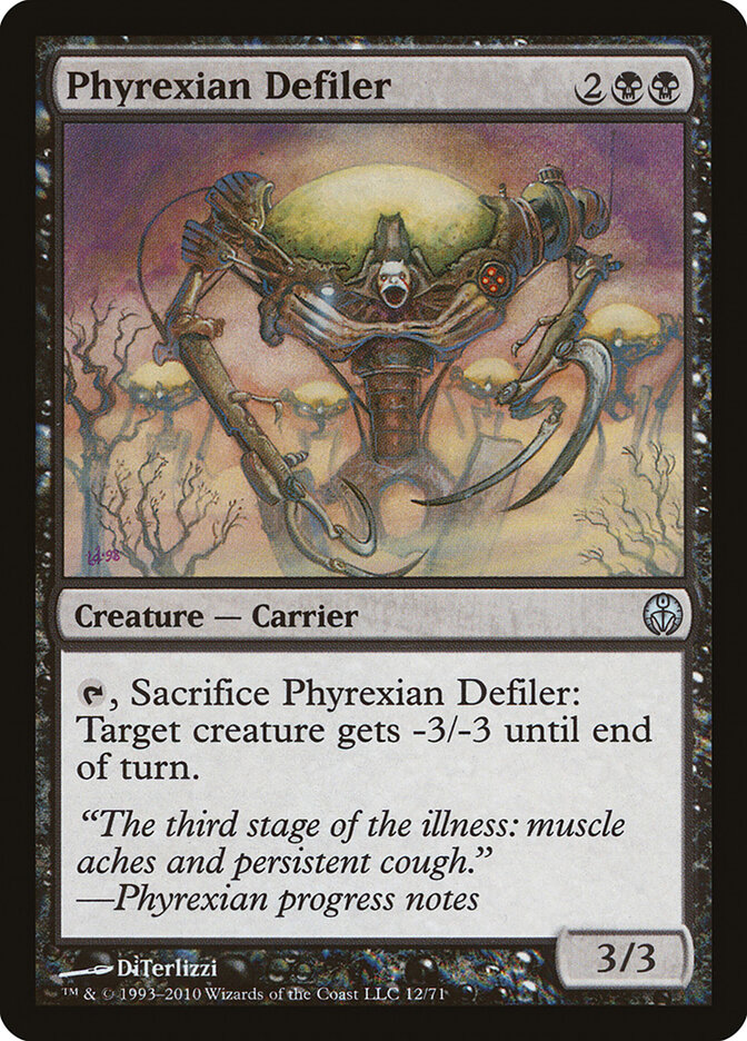 Phyrexian Defiler — Duel Decks: Phyrexia vs. the Coalition 12/71