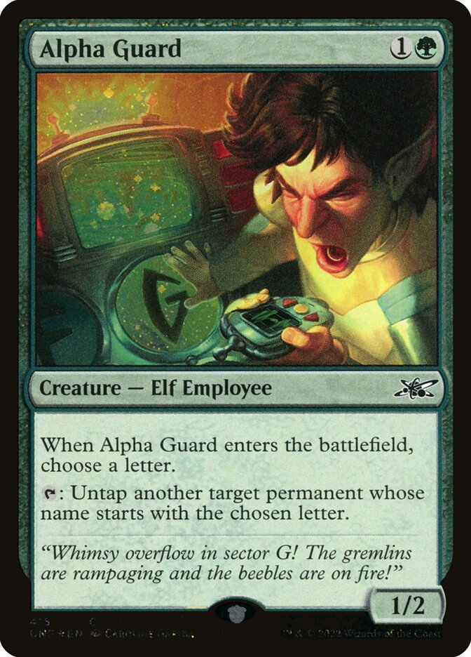 Alpha Guard — Unfinity 415/639
