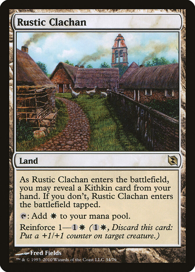 Rustic Clachan — Duel Decks: Elspeth vs. Tezzeret 34/79