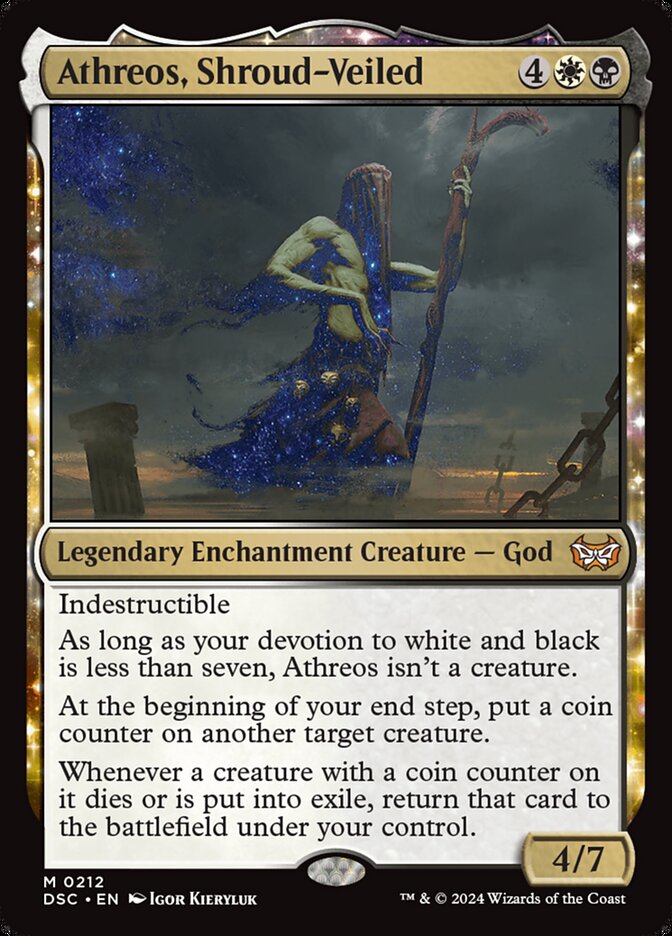 Athreos, Shroud-Veiled — Duskmourn: House of Horror Commander 212/373