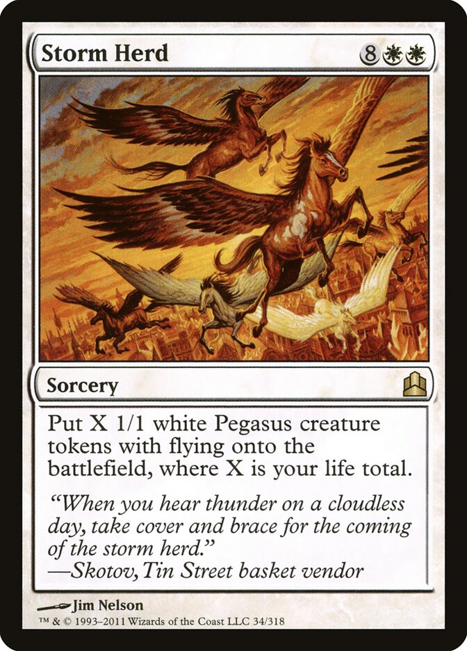 Storm Herd — Commander 2011 34/318