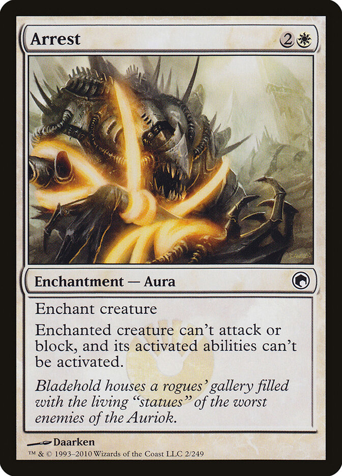 Arrestation — Scars of Mirrodin 2/249