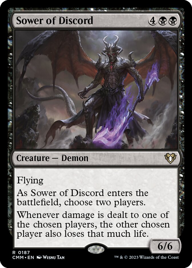 Sower of Discord — Commander Masters 187/1067