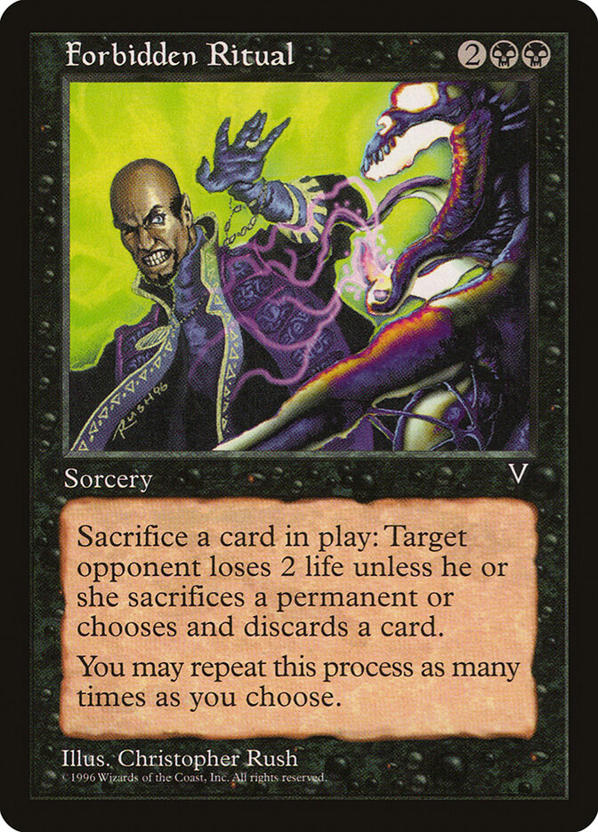 Forbidden Ritual — Visions 60/167