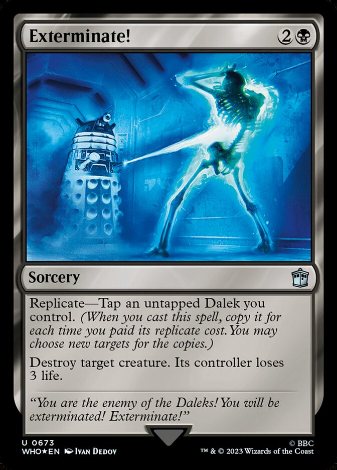 Exterminate! — Doctor Who 673/1178