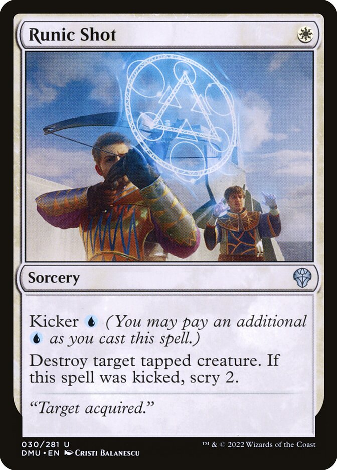 Runic Shot — Dominaria United 30/453