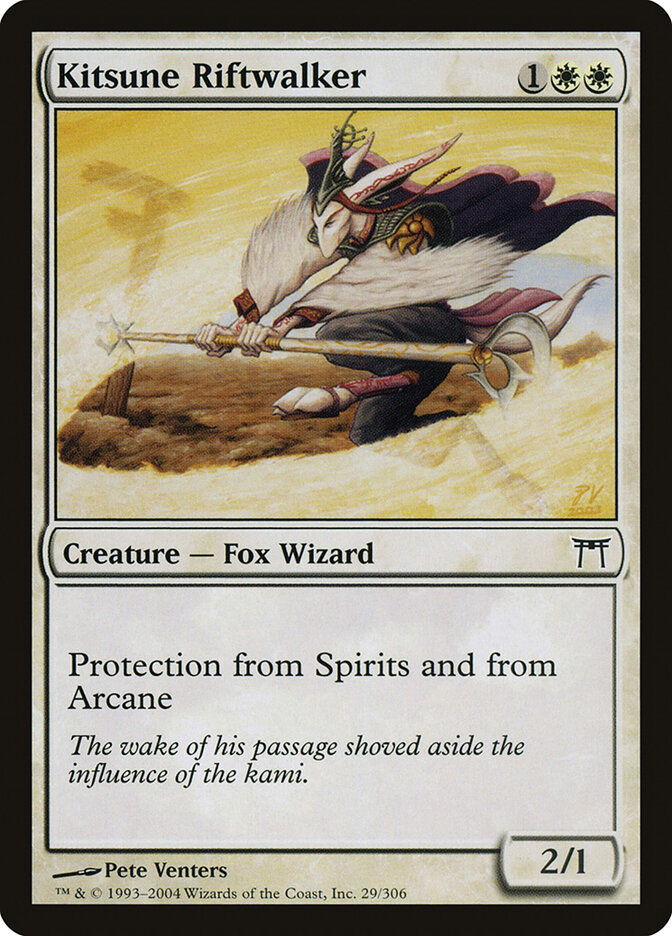 Kitsune Riftwalker — Champions of Kamigawa 29/307