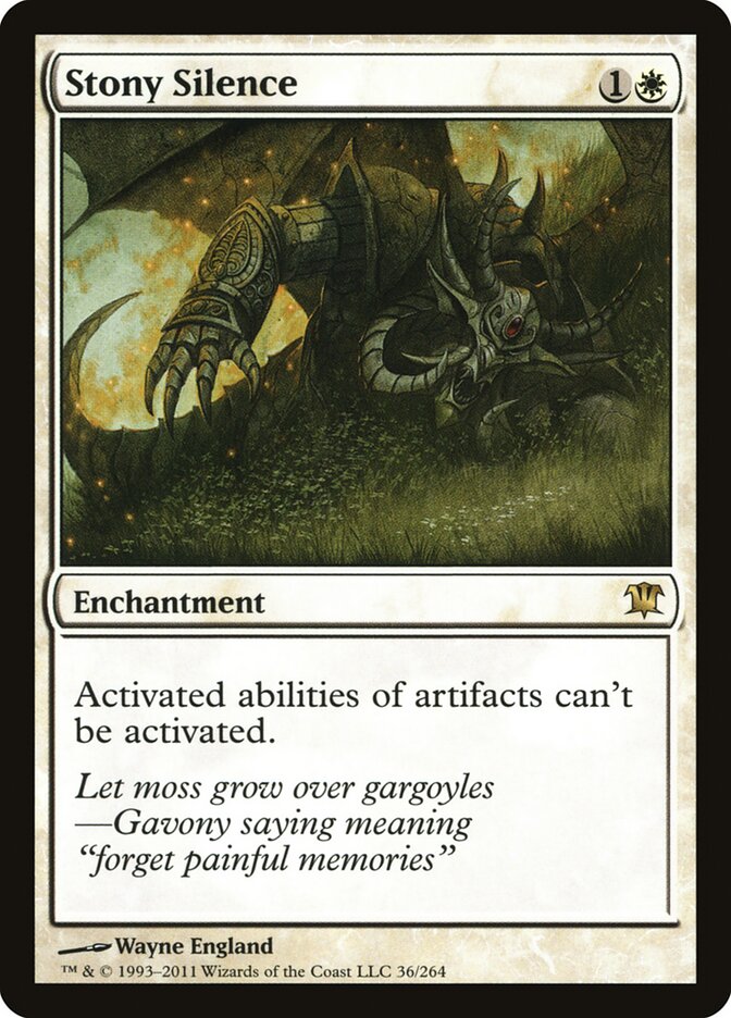 Stony Silence — Innistrad 36/264