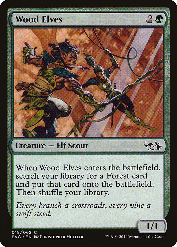 Wood Elves — Duel Decks Anthology: Elves vs. Goblins 18/62