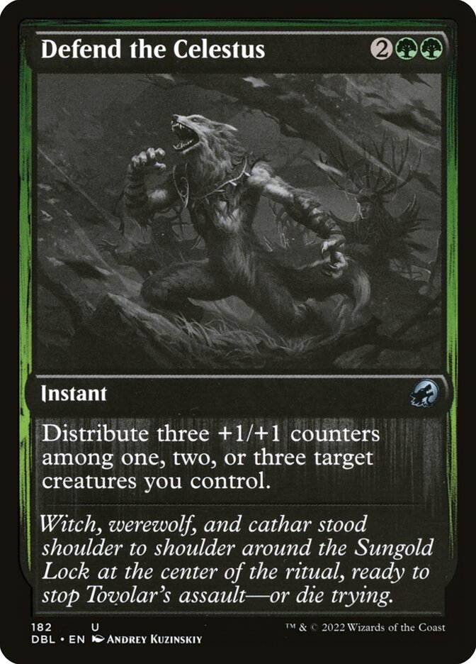 Defend the Celestus — Innistrad: Double Feature 182/535
