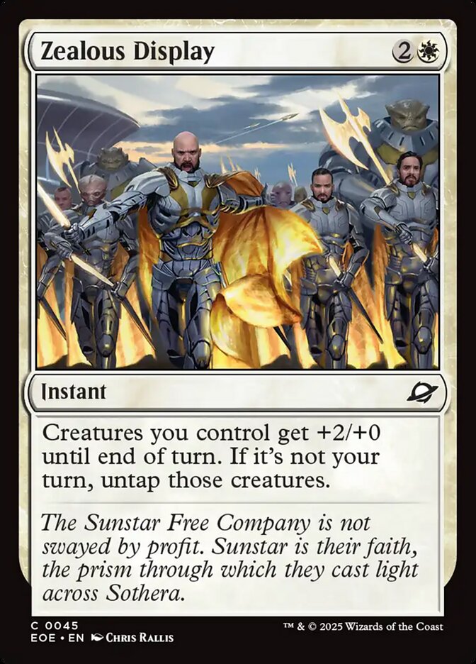 Zealous Display — Edge of Eternities 45/399