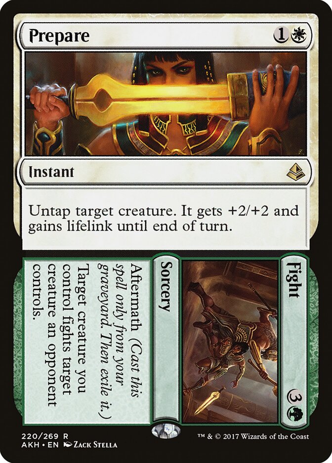 Prepare // Fight — Amonkhet 220/287
