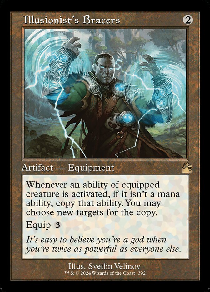 Illusionist's Bracers — Ravnica Remastered 392/531