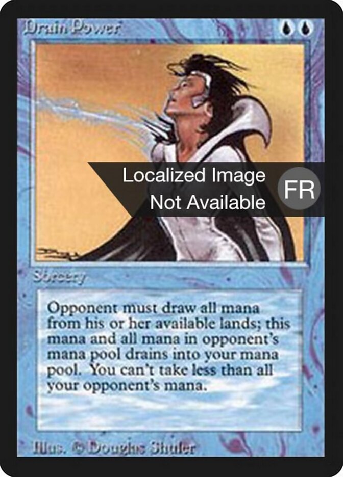 Drain Power — Foreign Black Border 56/307