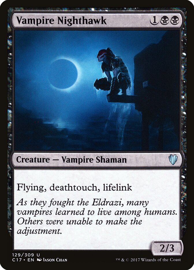 Vampire Nighthawk — Commander 2017 129/309