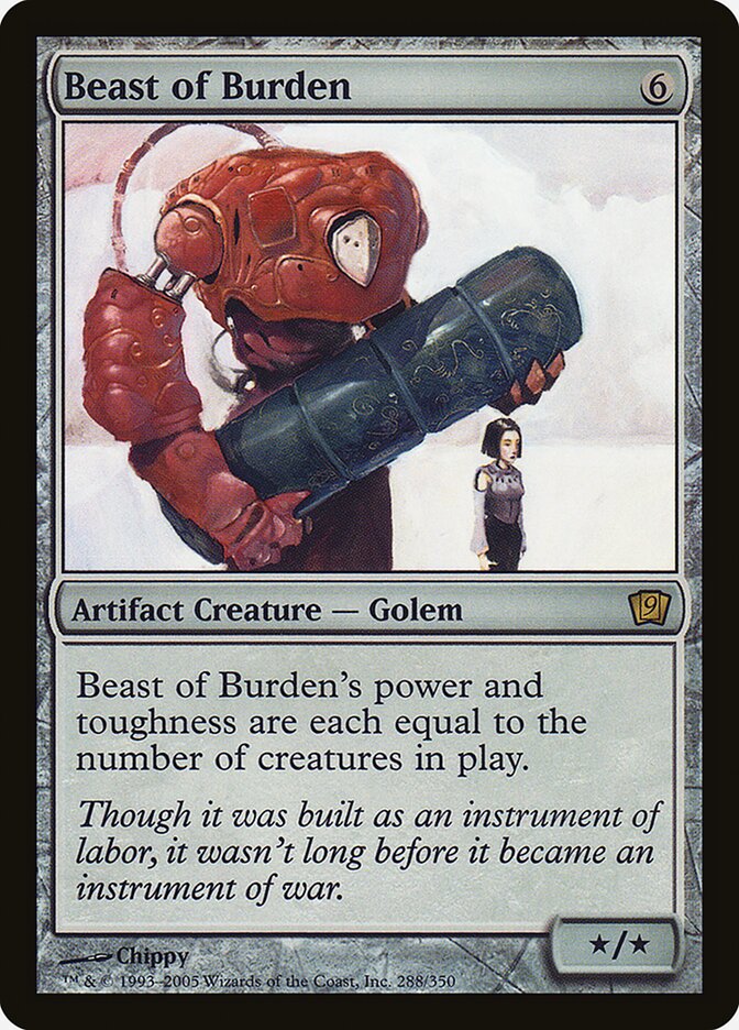 Beast of Burden — Ninth Edition 288★/709
