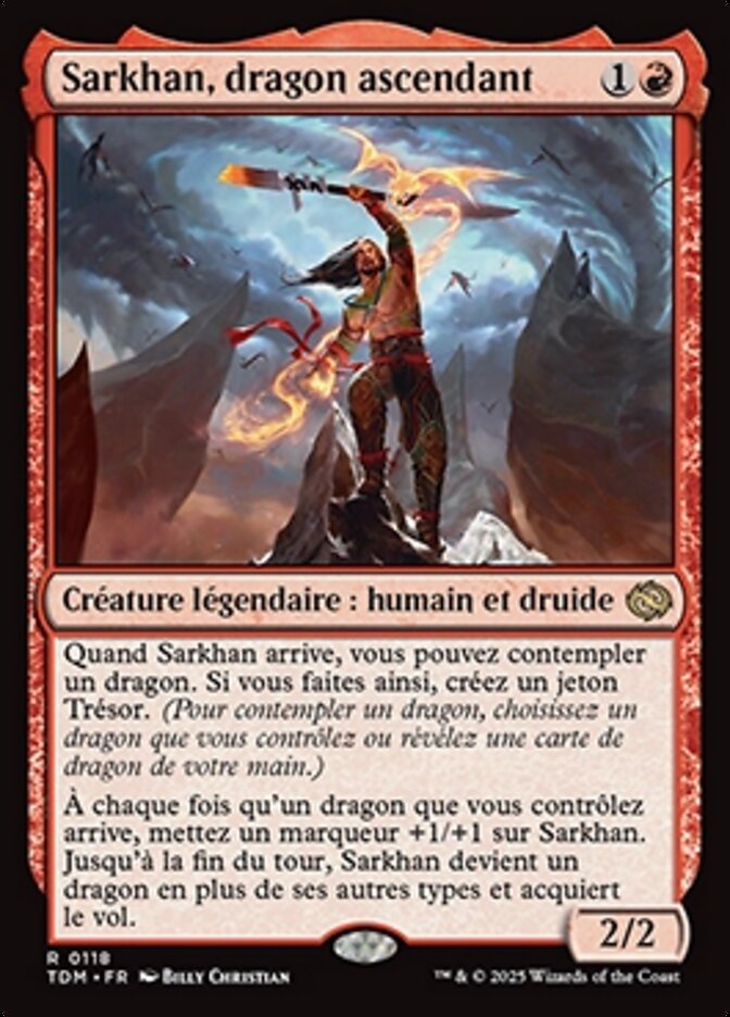 Sarkhan, dragon ascendant — Tarkir: Dragonstorm 118/427