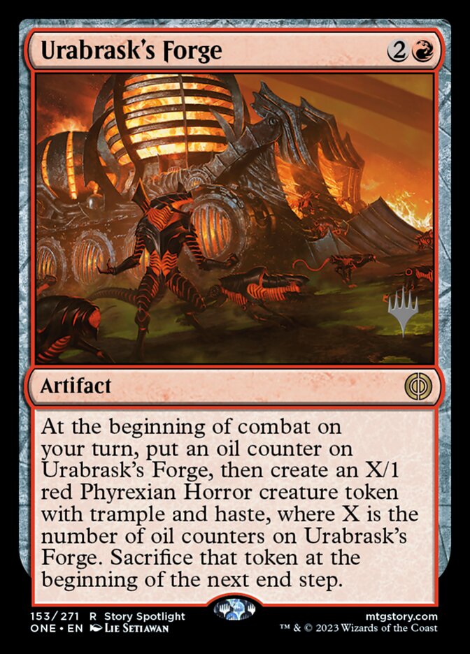 Urabrask's Forge — Phyrexia: All Will Be One Promos 153p/160