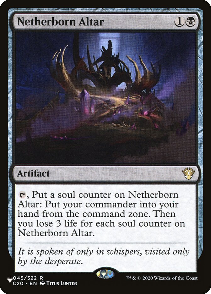 Netherborn Altar — The List C20-45/5581