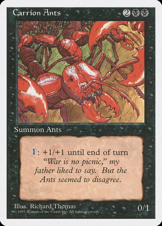 Fourmis charognardes — Fourth Edition 125/378