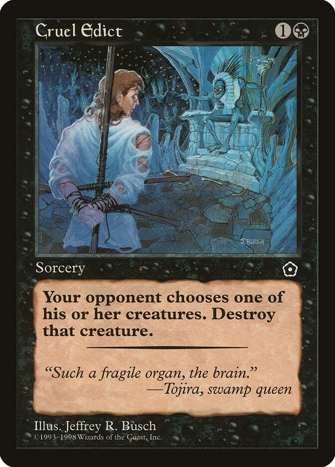 Cruel Edict — Portal Second Age 67/165
