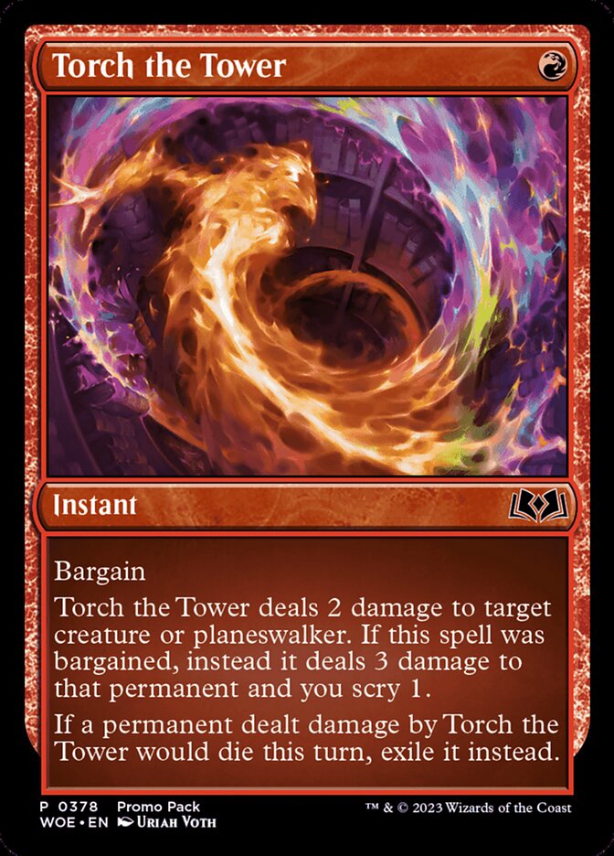 Torch the Tower — Wilds of Eldraine 378/381