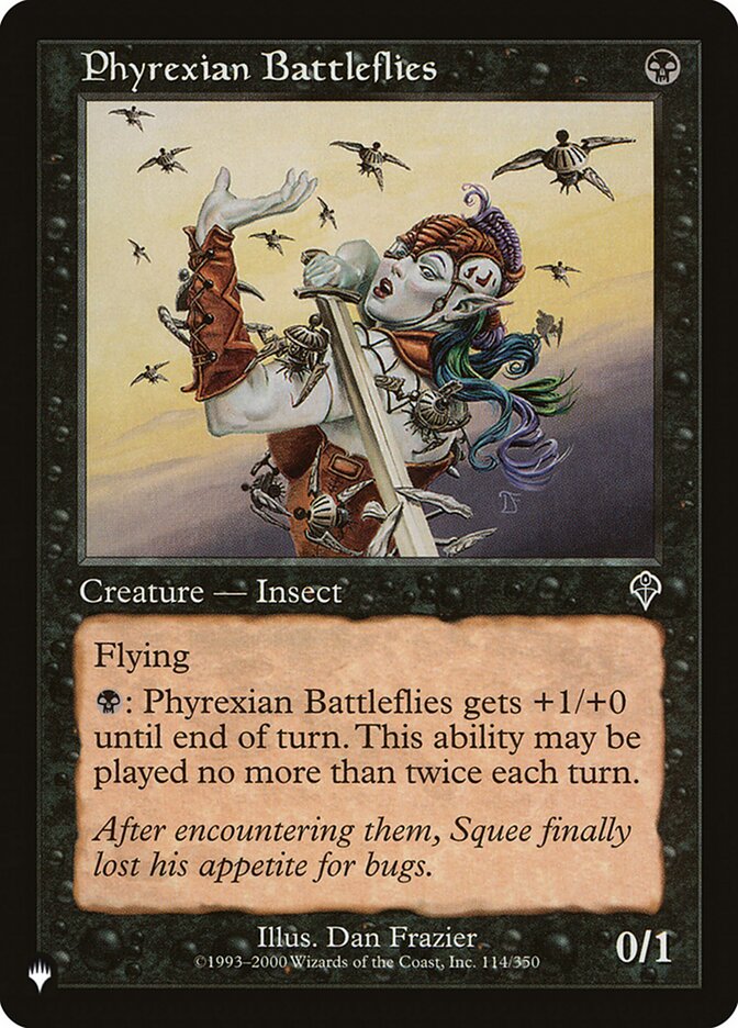 Phyrexian Battleflies — The List INV-114/5581