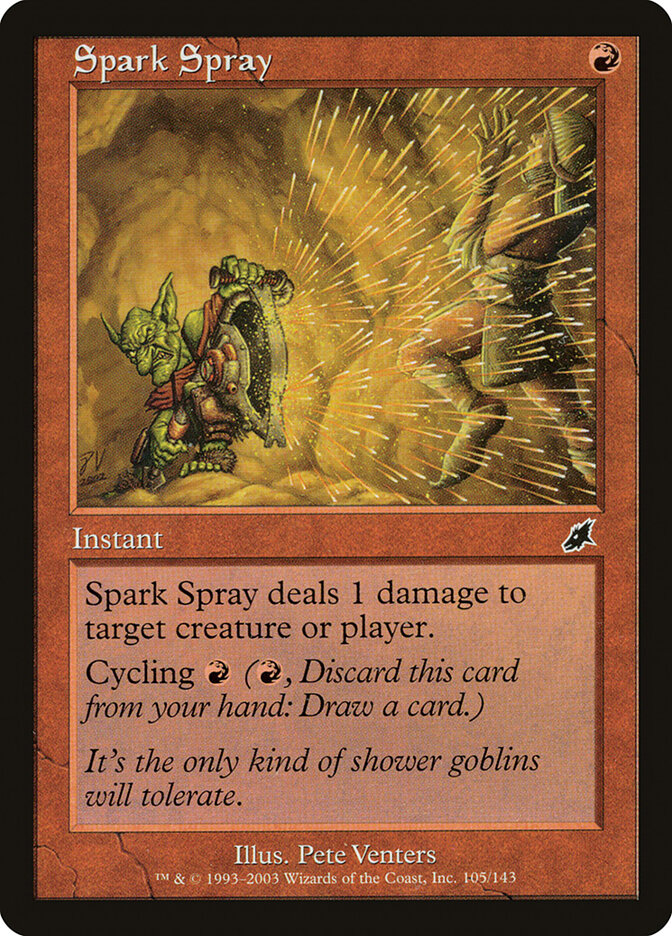 Spark Spray — Scourge 105/143