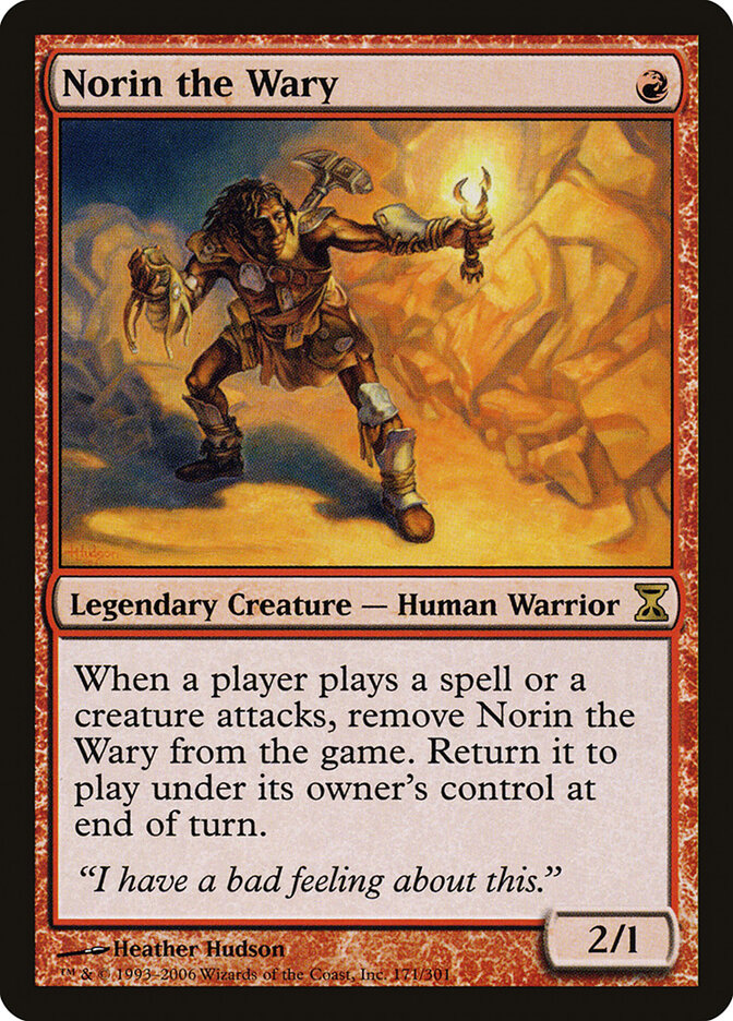 Norin the Wary — Time Spiral 171/301