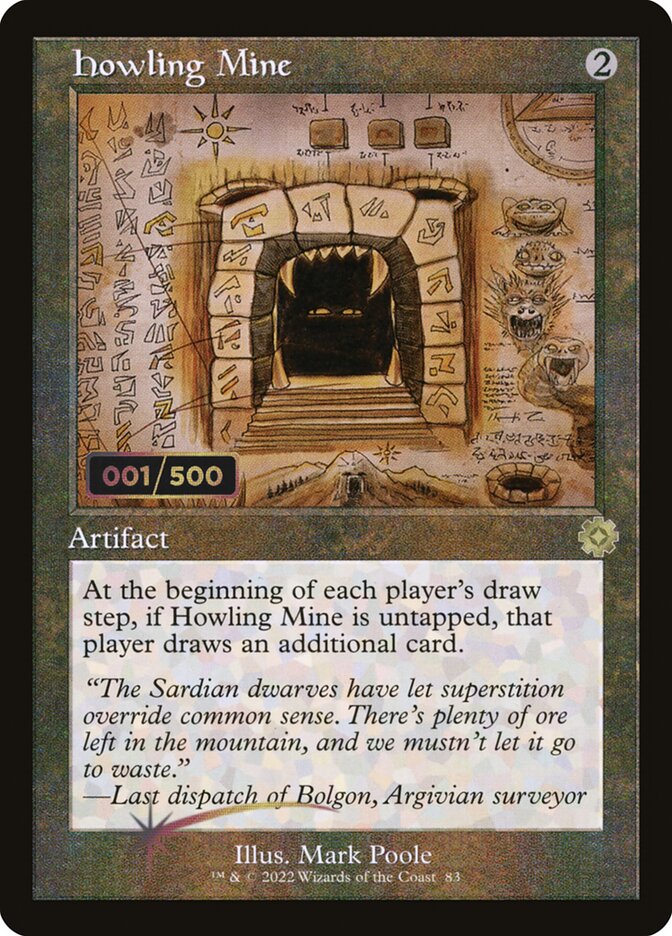 Howling Mine — The Brothers' War Retro Artifacts 83z/189