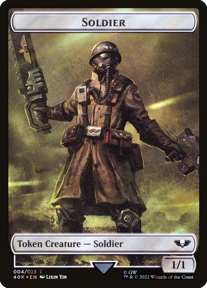 Soldier — Warhammer 40,000 Tokens 4★/31