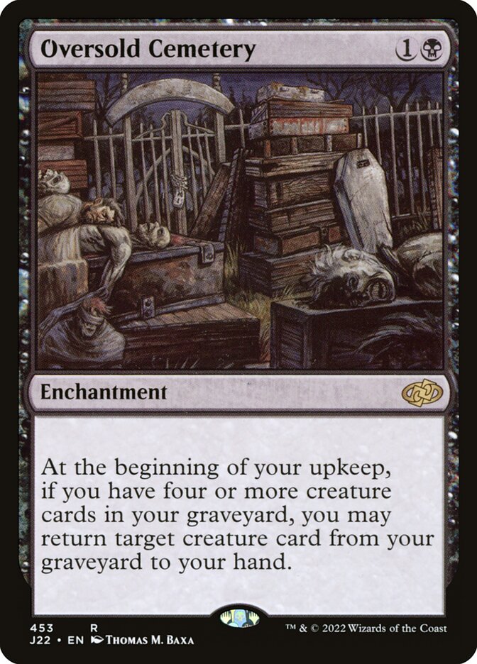 Oversold Cemetery — Jumpstart 2022 453/835