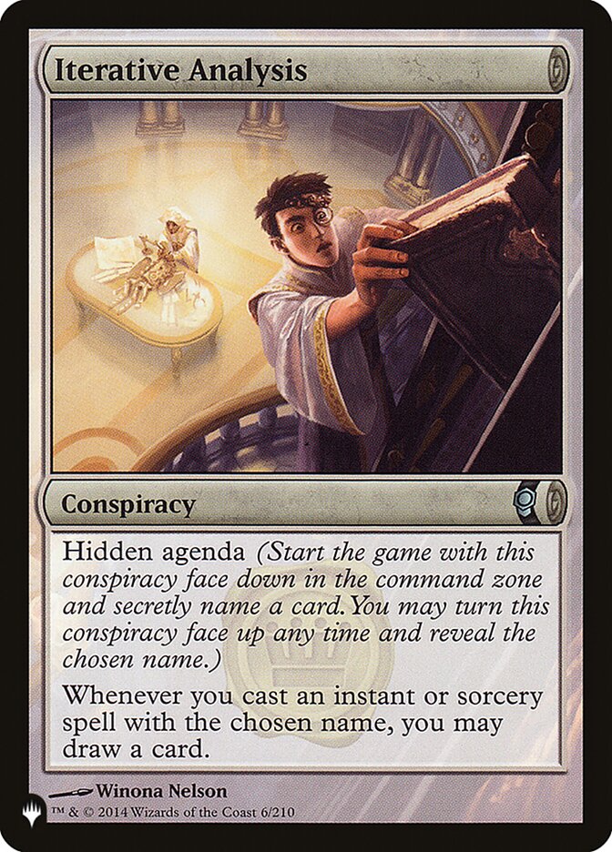 Iterative Analysis — The List CNS-6/5581