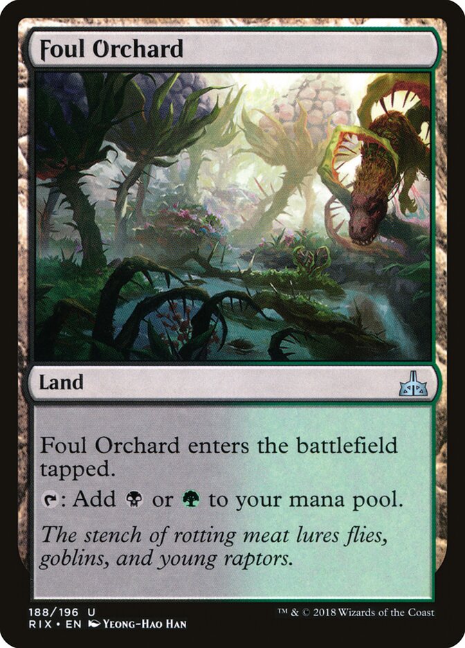Foul Orchard — Rivals of Ixalan 188/205