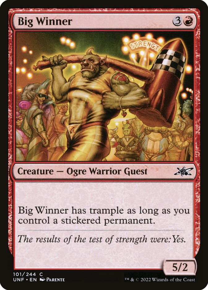 Big Winner — Unfinity 101/639