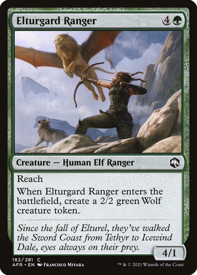 Elturgard Ranger — Adventures in the Forgotten Realms 182/424