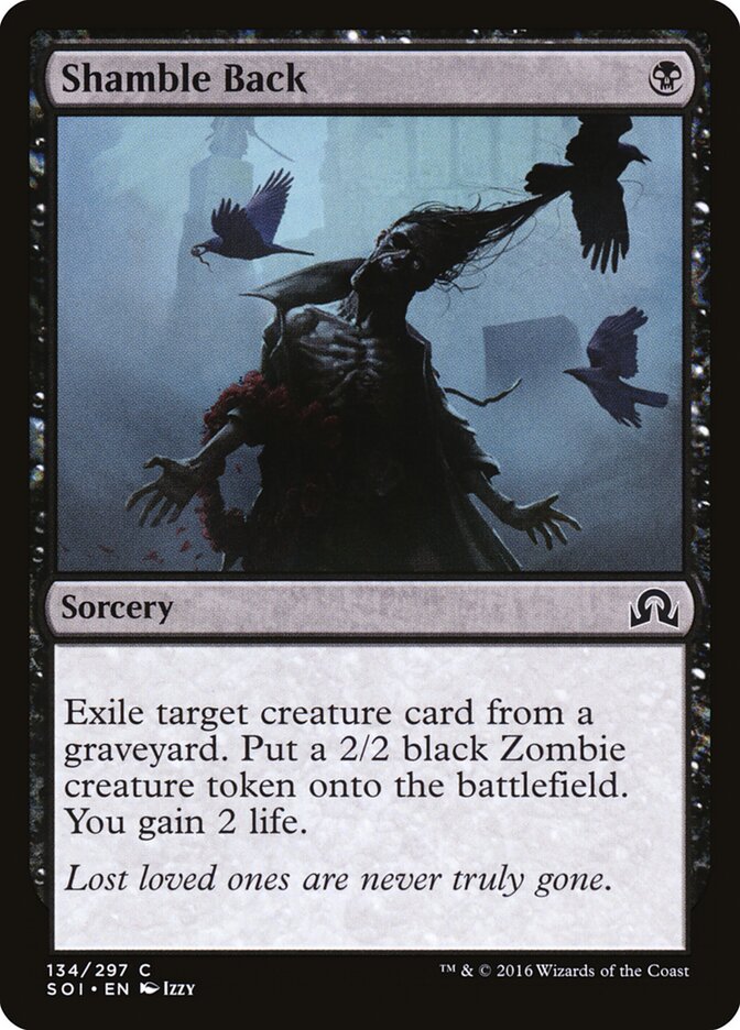 Shamble Back — Shadows over Innistrad 134/297
