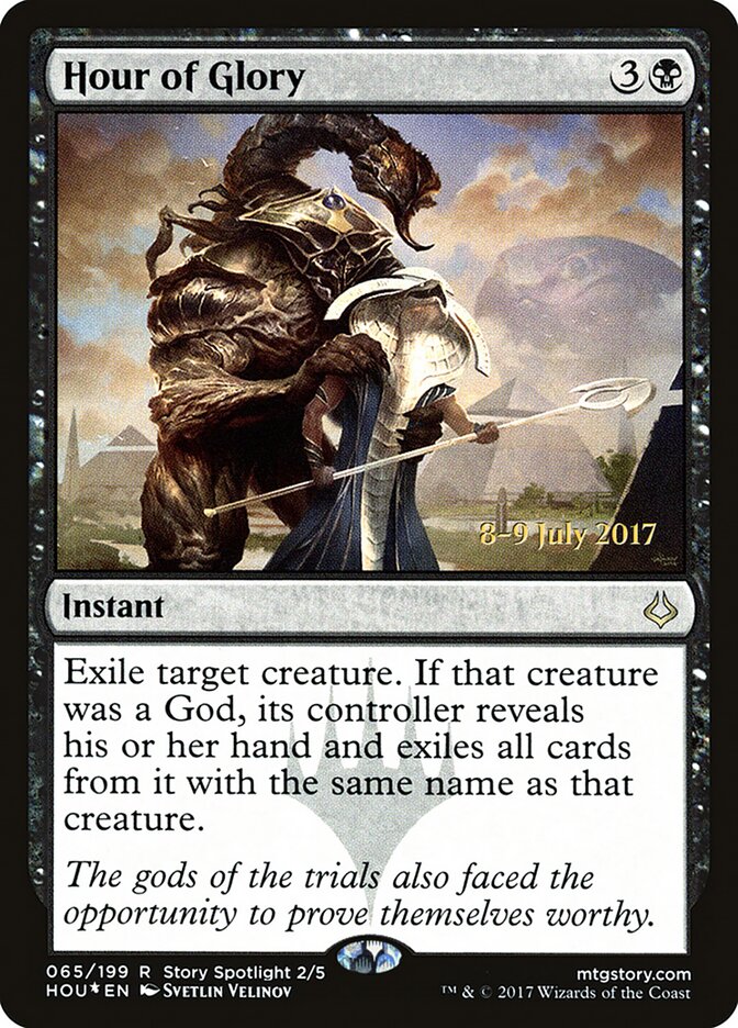 Hour of Glory — Hour of Devastation Promos 65s/62