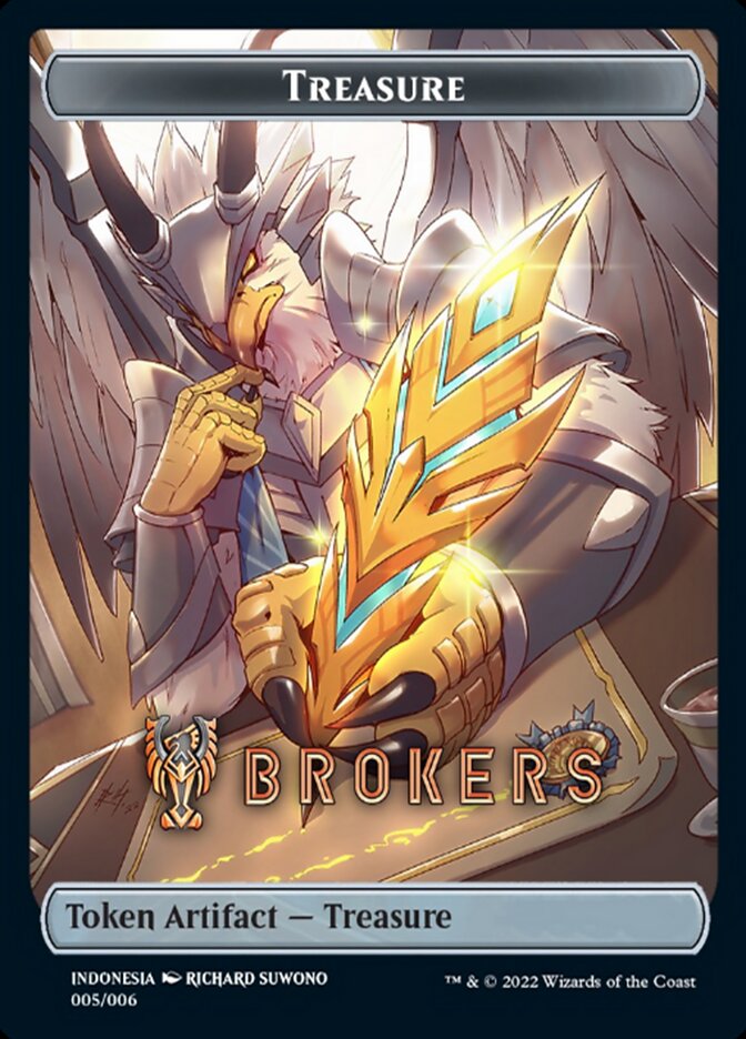Treasure — Streets of New Capenna Southeast Asia Tokens 5/6