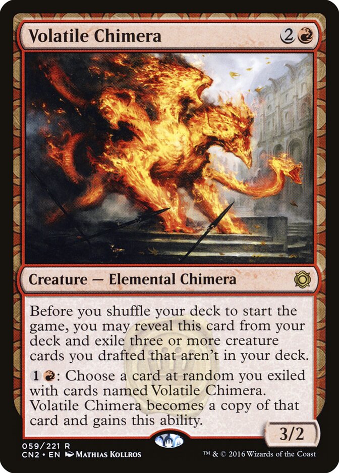 Volatile Chimera — Conspiracy: Take the Crown 59/222