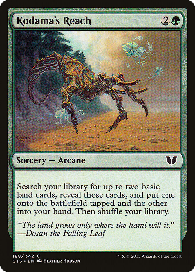 Kodama's Reach — Commander 2015 188/342